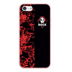 Чехол для iPhone 5/5S матовый I Love Rock
