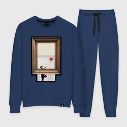 Женский костюм хлопок Девочка с шаром Бенкси