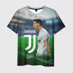 Мужская футболка 3D Роналдо Ювентус