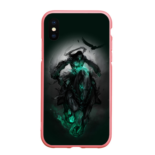 Чехол для iPhone XS Max матовый Darksiders III, цвет баблгам