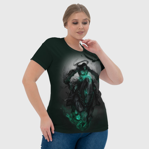 Женская футболка 3D Darksiders III, цвет 3D печать - фото 6