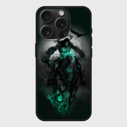 Чехол силиконовый для Apple iPhone 15 Pro матовый Darksiders III