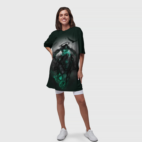 Платье-футболка 3D Darksiders III, цвет 3D печать - фото 5