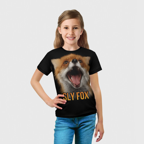 Детская футболка 3D Хитрый лис - фото 5