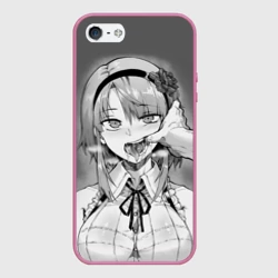 Чехол для iPhone 5/5S матовый Show me your pretty mouth