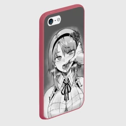 Чехол для iPhone 5/5S матовый Show me your pretty mouth - фото 2