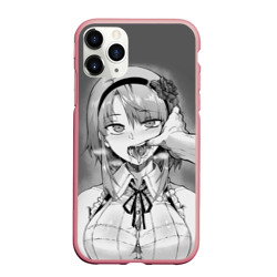 Чехол для iPhone 11 Pro Max матовый Show me your pretty mouth
