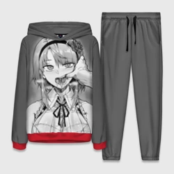 Женский костюм с толстовкой 3D Show me your pretty mouth