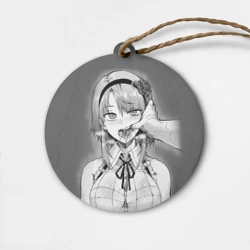 Деревянная игрушка круг Show me your pretty mouth