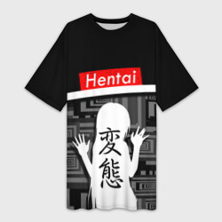 Платье-футболка 3D Hentai
