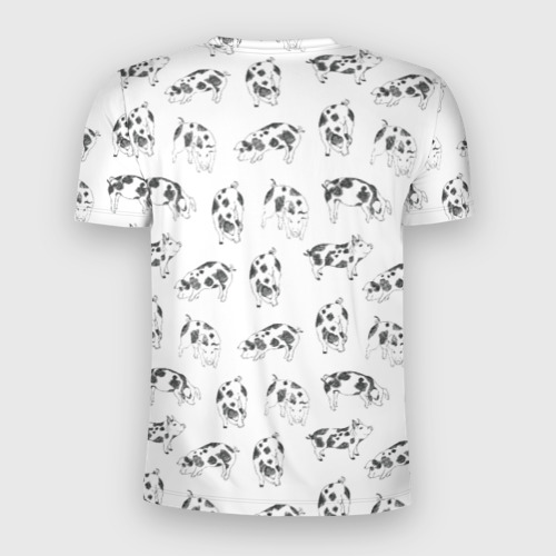 Мужская футболка 3D Slim Поросята, цвет 3D печать - фото 2