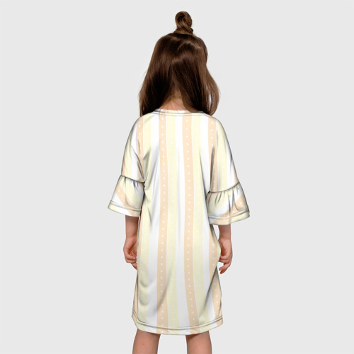Детское платье 3D Поросенок love, цвет 3D печать - фото 5