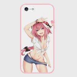 Чехол для iPhone 5/5S матовый Ахегао