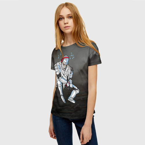 Женская футболка 3D Dark Souls, цвет 3D печать - фото 3