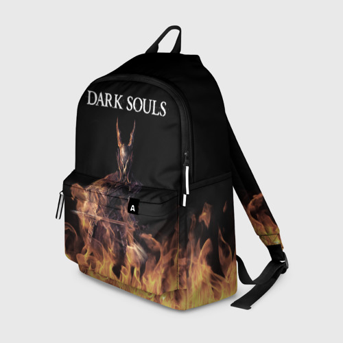 Рюкзак с принтом Dark Souls, вид спереди №1