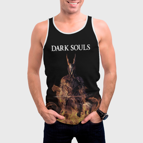 Мужская майка 3D Dark Souls, цвет 3D печать - фото 3