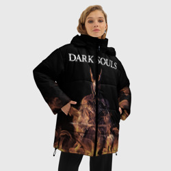 Женская зимняя куртка Oversize Dark Souls - фото 2