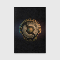 Обложка для паспорта матовая кожа The International Dota 2 символ