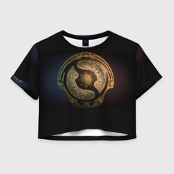 Женская футболка Crop-top 3D The International Dota 2 символ