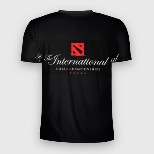 Мужская футболка 3D Slim The International Dota 2 символ, цвет 3D печать - фото 2