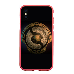 Чехол для iPhone XS Max матовый The International Dota 2 символ