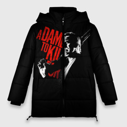 Женская зимняя куртка Oversize Sin City \"A dame to kill for\"