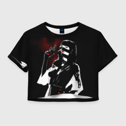 Женская футболка Crop-top 3D Sin City - Ava Lord