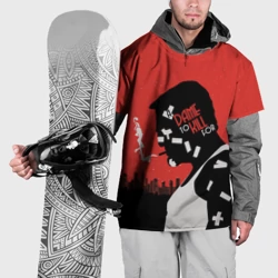 Накидка на куртку 3D Город грехов