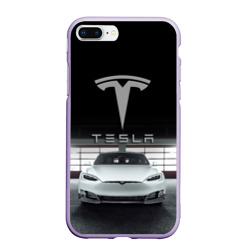 Чехол для iPhone 7Plus/8 Plus матовый Tesla