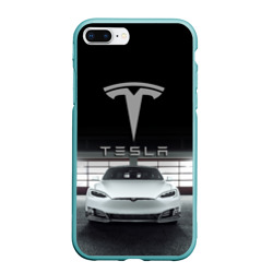 Чехол для iPhone 7Plus/8 Plus матовый Tesla