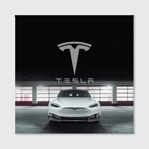 Холст квадратный Tesla - фото 2