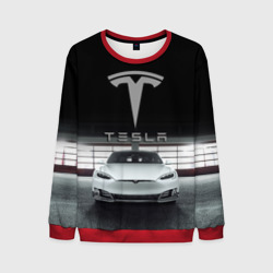 Мужской свитшот 3D Tesla
