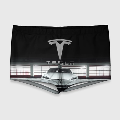 Мужские купальные плавки 3D Tesla