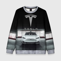 Детский свитшот 3D Tesla