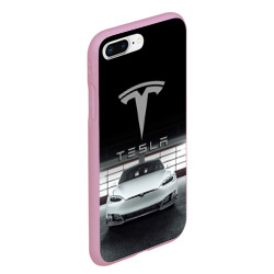 Чехол для iPhone 7Plus/8 Plus матовый Tesla - фото 2