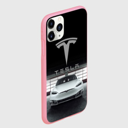 Чехол для iPhone 11 Pro Max матовый Tesla - фото 2