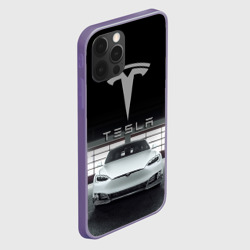 Чехол для iPhone 12 Pro Tesla - фото 2
