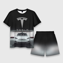 Мужской костюм с шортами 3D Tesla