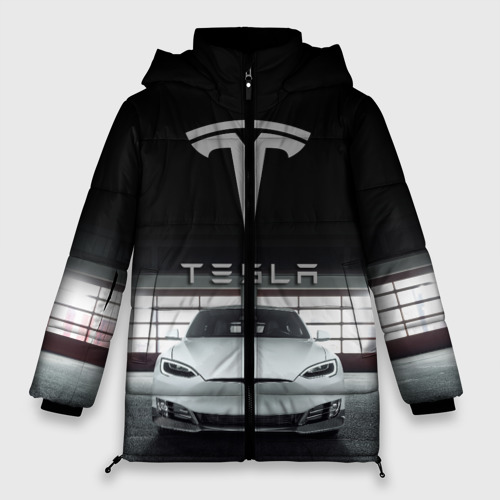 Женская зимняя куртка Oversize Tesla, цвет черный