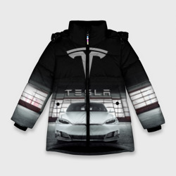 Зимняя куртка для девочек 3D Tesla