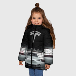 Зимняя куртка для девочек 3D Tesla - фото 2