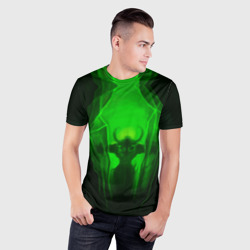 Мужская футболка 3D Slim Демон легиона - фото 2
