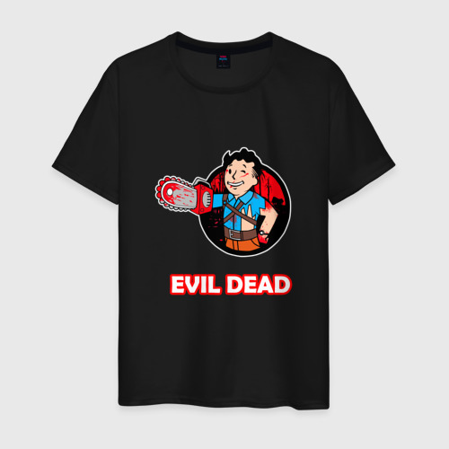 Мужская футболка хлопок Evil Dead, цвет черный