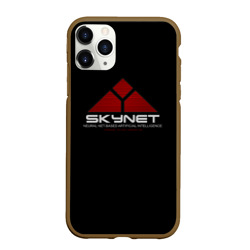 Чехол для iPhone 11 Pro Max матовый Skynet