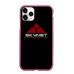 Чехол для iPhone 11 Pro Max матовый Skynet