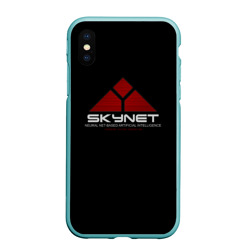 Чехол для iPhone XS Max матовый Skynet