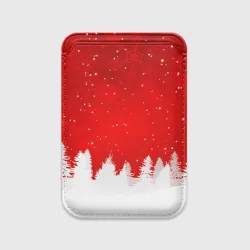 Картхолдер Magsafe магнитный Christmas pattern