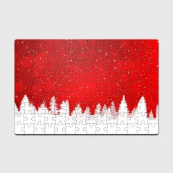 Головоломка Пазл магнитный 126 элементов Christmas pattern