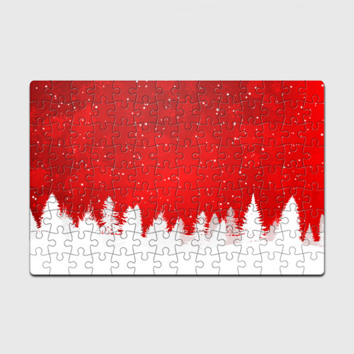 Головоломка Пазл магнитный 126 элементов Christmas pattern