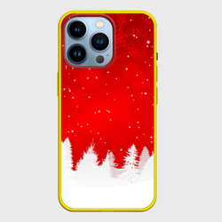 Чехол для iPhone 14 Pro Christmas pattern
